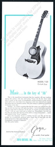 1966 goya guitar goliath - 1966, t-23