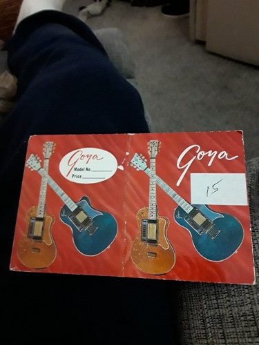 Goya guitars cool - goya,